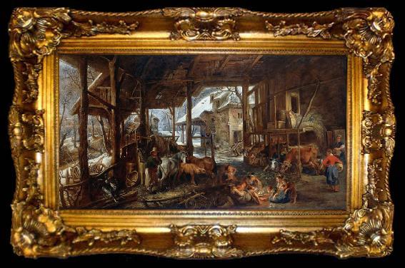 framed  Peter Paul Rubens Winter (mk25), ta009-2